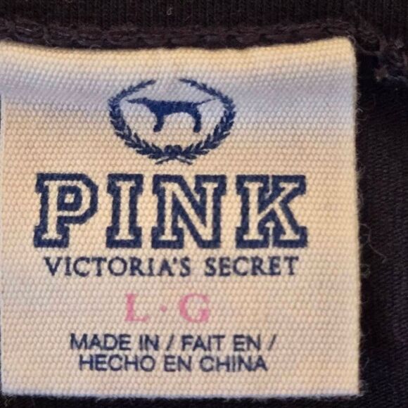 PINK Victoria's Secret Womens Pull On Stretch Straight Pencil Skirt  Black Large - Picture 3 of 8